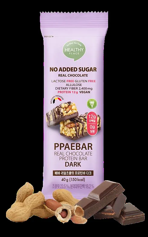 Korean chocolate protein bar
